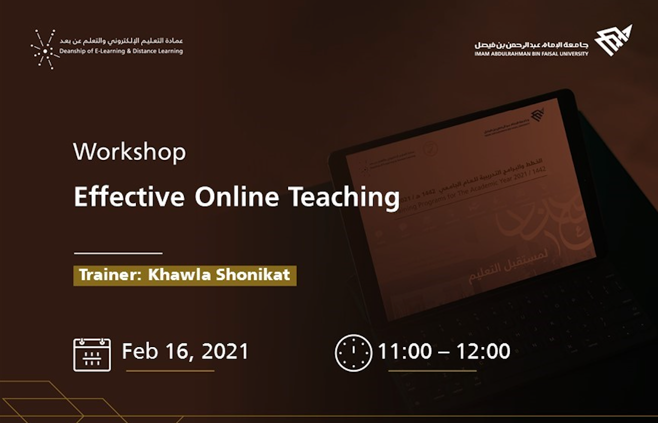 Effective Online Teaching